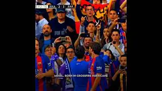 Messi last minute goal vs Real Madrid Ray Hudson commentary #shorts