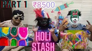 DEV,SHAURYA and SHIVRAJ HOLI STASH 2022 ₹8500 #HOLI#2022#TESTING#PART1#STASH#SRJ