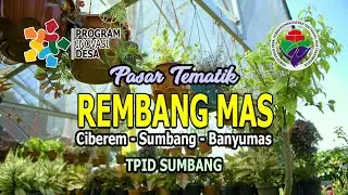 Program Inovasi Desa Ciberem Kec.Sumbang - Pasar Tematik Rembang Mas
