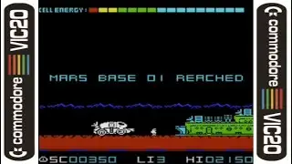 MARS PLANET PATROL (2024) Commodore Vic20 + 8k