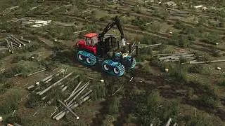 Already got the first forwarder running | S5 E4 | Multiplayer Monday | Holm&aring;kra Forestry