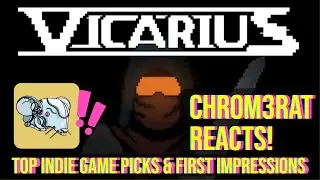 VICARIUS | Lawn-Mowing Spiders and Minecart Madness! | chrom3rat Reacts! #letsplay #gaming