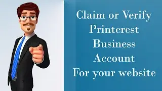 Check how to CLAIM OR VERIFY WEBSITE on Pinterest business account WordPress opencart etc