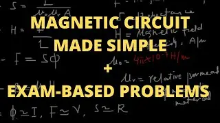 MAGNETIC CIRCUIT CALCULATIONS| All The Formulas You Need To Know #Electricalengineering #studytips