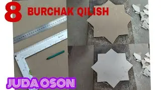 Gipsakartonda 8 Burchak Yasash Oson Usuli/Гипсокартона 8Бурчак Ясаш Осон Усули
