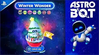 Astro Bot Christmas Level Guide! Astro Bot Winter Wonder All Bots, Gifts!