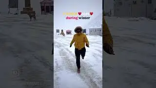 Ladakh during winter #winter #winterladakh #ladakhtraveldiaries #travel #ladakhtravelguide #india