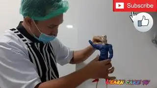 How to make SUPERMAN CAKE by #LEaRN CAKE TV/ vlog#55