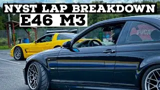 E46 M3 AT NYST: FULL LAP ANALYSIS- Where can he improve? What did I miss?