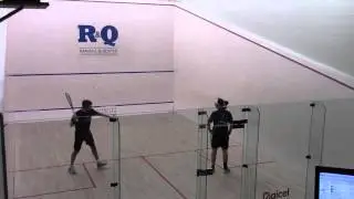 Bermuda R&Q Legends of Squash 2016 Lee Beachill vs Jonathon Power G2