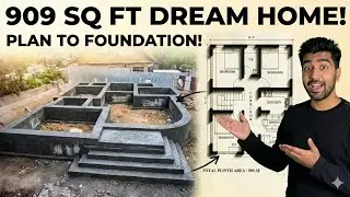 From Plan to Reality: Building My 820 Sq Ft Dream Home!