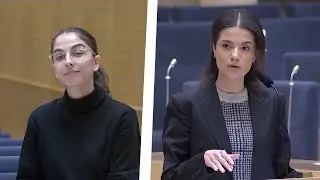 Klimatministern ägnar sina anföranden åt att vilseleda och sprida felaktigheter