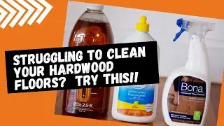 Easiest Hardwood Floor Cleaning ! Method Squirt + Mop Hard Floor Cleaner