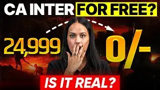 CA Inter Sep 2026/Jan 2027 Preparation is Completely FREE? Ft. Shivani Sharma