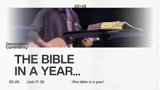 Chronological Bible Reading Week 2 | Job 17-39