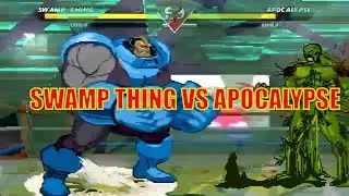 SWAMP THING VS APOCALYPSE | INSANELY EPIC M.U.G.E.N BATTLE.