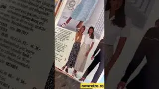 Am recreat un outfit dintr-o revista de moda din anii 90 !🤗Depasit sau actual?🤔