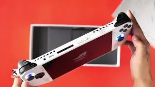 ROG Ally unboxing ASMR