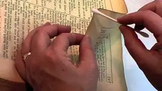 How to Fix Dog-Eared Pages in Books with Archival Techniques