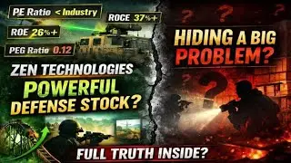 This Defence Stock Looks Powerful🚀&hellip; But Is Zen Technologies Hiding Something? 👀🛡️