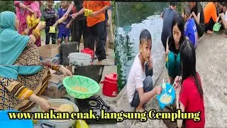 AJAK BOCIL MUKBAN MIE DI BENDUNGAN
