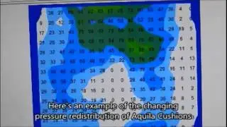 Aquila Cushion showing pressure redistribution