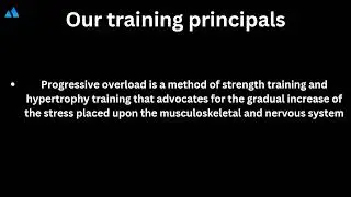 Training: Progressive Overload and Dynamic Movement