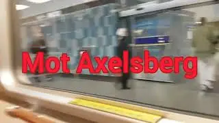 Zinkensdamm 🔴 Axelsberg med C14 Tunnelbana 1287.