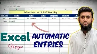 Excel Tips and Tricks | Excel Magic |Automatic Entries in excel | ms excel