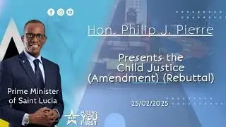 Hon. Philip J. Pierre presents the Child Justice Amendment Rebuttal