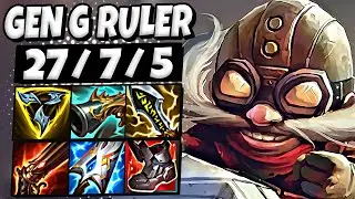 Corki vs Aphelios ADC [ Gen.G Ruler + PentaKill ] Patch 25.13 Ranked NA