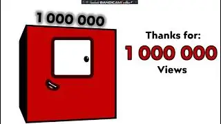 Thanks for 1 000 000 total views
