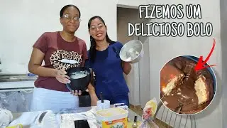VLOG: Fizemos um delicioso bolo (receita)!!