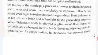 Lecture- 6 ,chapter 9 (Bholi ) word meaning theme, message, title