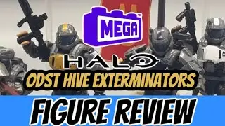 Odst army builders. Mega halo odst hive exterminators figure pack figure review.