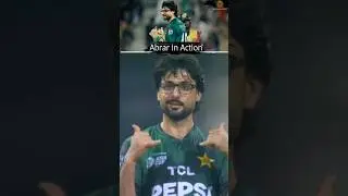 Abrar Ahmad in Action 🔥 #cricket #shots #yt