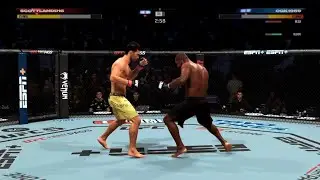 EA SPORTS UFC 5 Machida clean combo rage quit