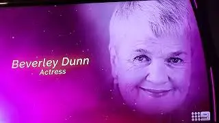 TV Week Logie awards  Memorial 2022