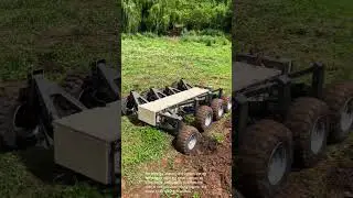 Eight-Wheeled All-Terrain Vehicle Test Drive!