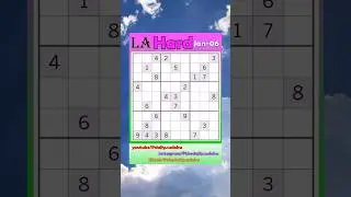 Los Angeles Times Daily #Sudoku 2026-01-06 Hard #puzzle #games #education #braingames
