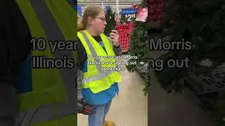 Gail Lewis 10 Year Walmart Employee Signing Off