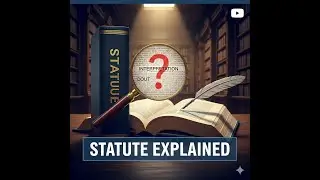 Interpretation Of Statutes | Part 2 | Easily Explained | Useful for Answer | Easy Legal Law| JMFC