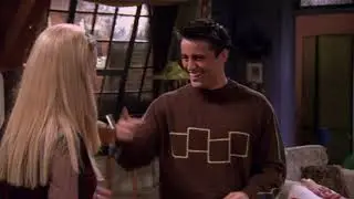 Friends Ross buys a pair of Leather pants scene