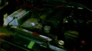 18112009 My 525i engine first run after swap into 518i