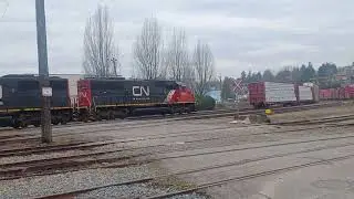 Heading along the New West Sub