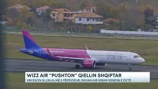Wizz Air “pushton” qiellin shqiptar-Kryeson si linja më e përdorur, Rayan Air mban vendin e dytë