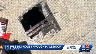 Florida thieves cut through mall roof, steal hundreds of Nike sneakers, deputies say