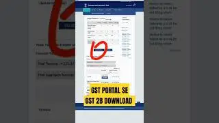 Gst Portal se GST 2B kase download kare