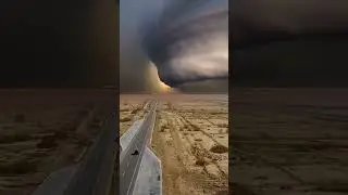 Watch this jaw dropping footage ofa massive tornado storm in action! Experience the rawpower of natu