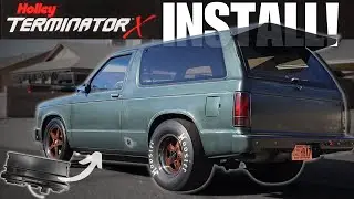 Holley TerminatorX Install on my LS Swapped S10 Blazer!